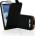 Samsung I9300 Galaxy S III Flip2 Калъф Черен + Протектор