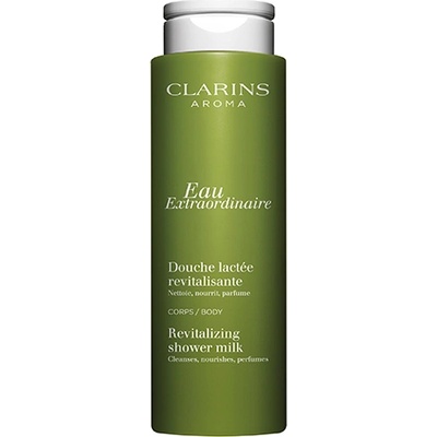 Clarins Eau Extraordinaire Revitalizing Shower Milk душ-мляко срещу суха кожа унисекс 200 мл
