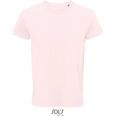 SOL's Collection Tričko Crusader Men z bio bavlny krátký rukáv pánské Růžová pale