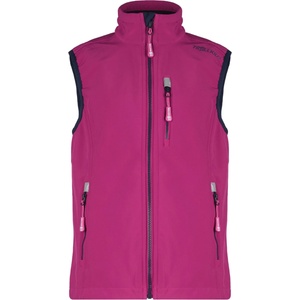 TROLLKIDS Детски софтшел елек Trollkids Kid's Trollfjord Vest Softshell vest - Fireberry / Navy - размер 164 (EU) (703-2694-0719)