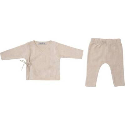 Witlof for Kids Set oblečenia soft Sand velvet rib