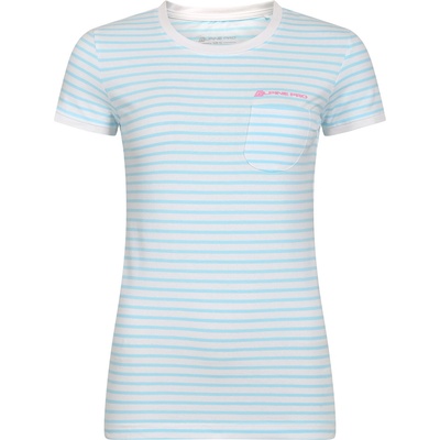 ALPINE PRO Дамска памучна тениска ALPINE PRO BOATERA 2 ALPINE PRO | Byal | ЖЕНИ | XS