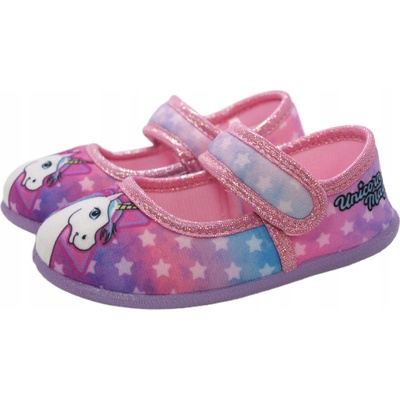 Dievčenské papuče UNICORN balerínky do školky