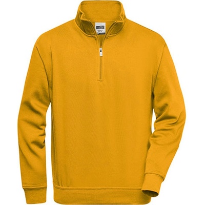 James & Nicholson mikina JN831 gold Yellow
