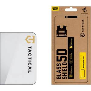 Tactical iPhone Duo TACTICAL GLASS SHIELD 5D стъклен протектор за екран 5D, външен дисплей, ЧЕРЕН (GP-196586)