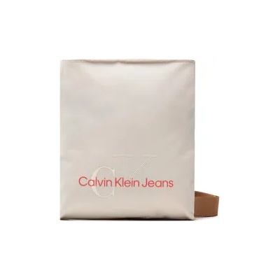 Calvin Klein Jeans Мъжка чантичка Sport Essentials Flatpack S Tt K50K508887 Бежов (Sport Essentials Flatpack S Tt K50K508887)