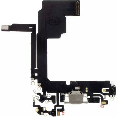 iPhone LCD iPhone 15 Pro Flex Kabel vč. Dobíjecího Konektoru White