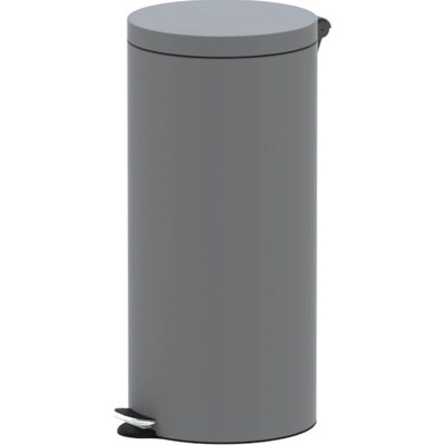 Alda Pedálový odpadkový koš Freedom Fresh 30 l, lakovaná ocel, šedá F614S