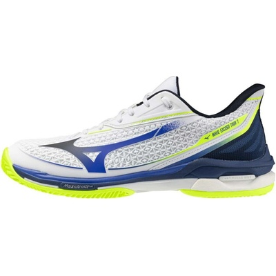 Mizuno WAVE EXCEED TOUR 7 CC Biela tmavo modrá reflexný neón