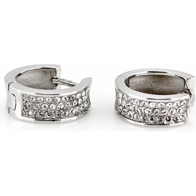 MPM-TIME nerezové náušnice 7760 strieborné