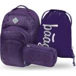 Baagl SET 3 Coolmate Plum: раница, пенал, торба BAAGL | Lilav | Момчешки | UNI