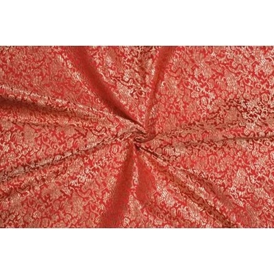 Brokát mořské dno, zlato-červený