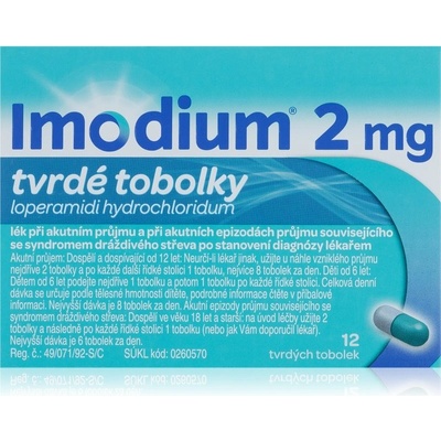 IMODIUM POR 2MG CPS DUR 12