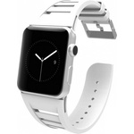 Case-Mate Еластична каишка за Apple Watch 42мм, 44мм, 45 мм, 46 мм, Ultra, Ultra 2 49 мм - CaseMate Vented Strap (бял) (CM032806)
