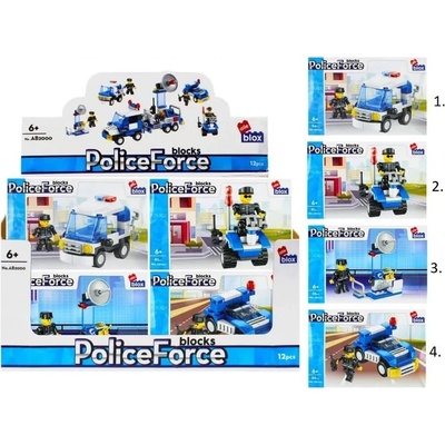 Alleblox PoliceForce 61-65ks/4druhy - 1