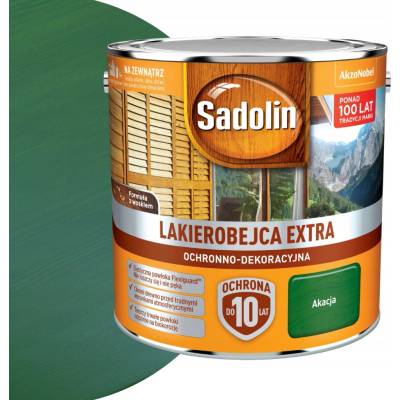 Lazura na dřevo Sadolin rozpouštědlová 5 l Akácie