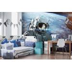 DIMEX ART Самозалепваща се флизелинова фототапета астронавт в космоса 375 x 250 см