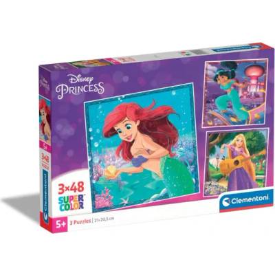 Clementoni Пъзел Disney Princess CLEMENTONI 3 x 48 ч. 25304
