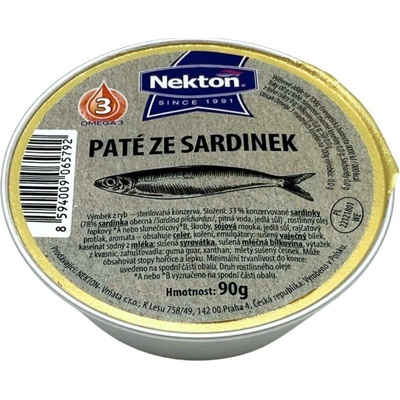 Nekton Paštika ze sardinek 90g