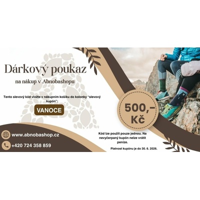 Dárkový poukaz 500,- Kč