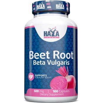 Haya Labs Beet root Beta Vulgaris, 500 mg, 100 капсули, Haya Labs