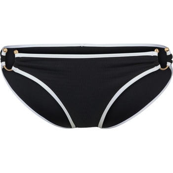 Seafolly Дамско бикини долнище Seafolly Women's Beach Bound Ring Side Hipster Pant Bikini bottom - Black - размер 36 (EU) (150-4246-0112)