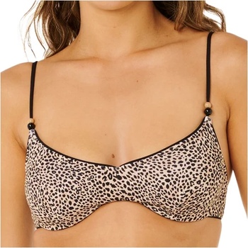 Rip Curl Дамско бикини горнище Rip Curl Women's Coastal Instinct Top Bikini top - Black (150-5959-0114)