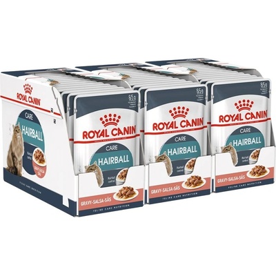Royal Canin Hairball Care Gravy консерви за котки в сос 36 x 85 г