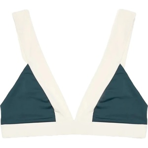 MYMARINI Дамско бикини горнище MYMARINI Women's Top Bikini top - Black / Grey / White (150-5879-0112)