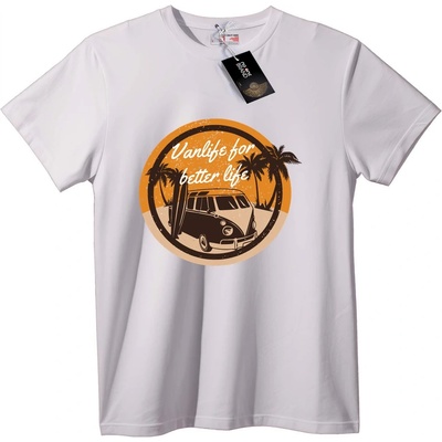 NOONEBRAND Тениска Ван Живот за По-Добър Живот - 2XL, White