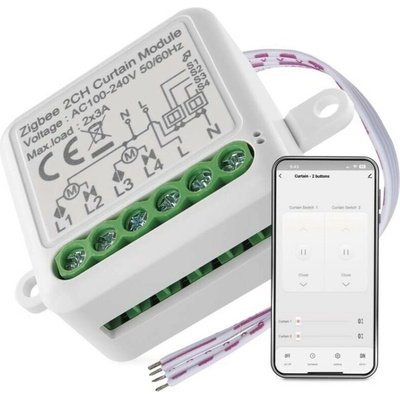 EMOS GoSmart modul motorický IP-2122CZ, ZigBee, 2-kanálový