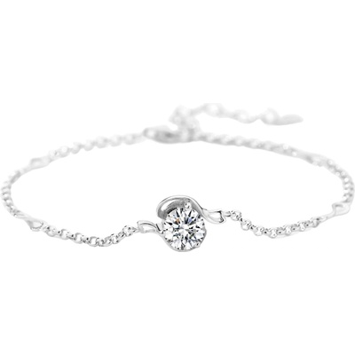 Silenti Jewelry Сребърна гривна "Риби