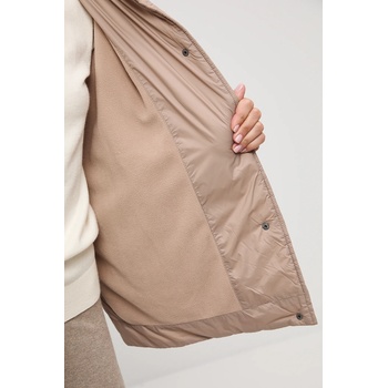 Medicine Пончо Medicine в бежово преходен модел с уголемена кройка (RW25-SYD503)