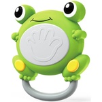 Raya Toys Бебешка дрънкалка Raya Toys - Жаба, зелена (503122099)