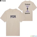 Fox Image print ss tee chalk