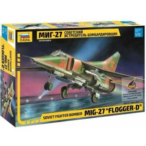 Zvezda Комплект модел самолет 7228 - mig-27 (преиздаване) (1: 72) (32-7228)