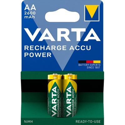 VARTA Акумулаторна батерия VARTA - Rechargable Accu Power, AA, 2 бр (5716101402)