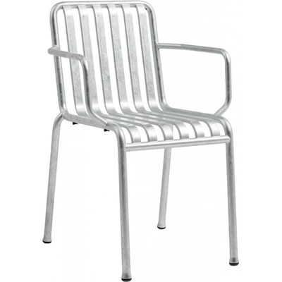 HAY Židle Palissade Armchair, Hot Galvanized