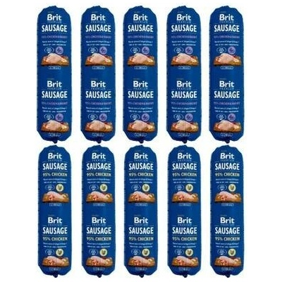 Brit Premium Sausage Chicken and Rabbit 5 x 800 g a Chicken 5 x 800 g
