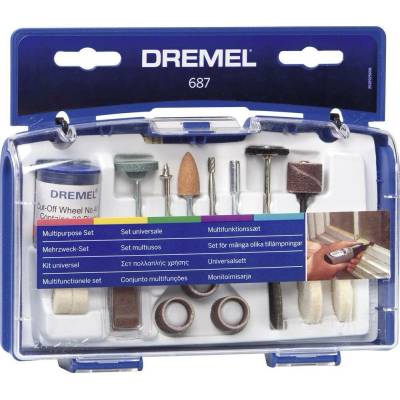 Dremel 26150687JA rozbrušovací/brusná/lešticí sada 1 sada