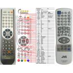 GENERAL JVC 6711R1P037B - съвместимо дистанционно управление на марката General (6711R1P037B) Дистанционно