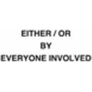 EVERYONE INVOLVED: EITHER/OR LP