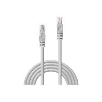Lindy Rj45/Rj45 Cat6 1m мрежов кабел Сив 1 м U/UTP (UTP) (48162) (48162)