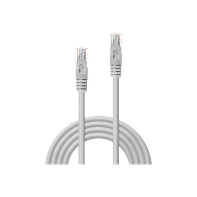 Lindy Rj45/Rj45 Cat6 1m мрежов кабел Сив 1 м U/UTP (UTP) (48162)