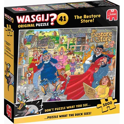 Jumbo - Puzzle Wasgij: Original 41 - The Restore Store! - 1 000 piese