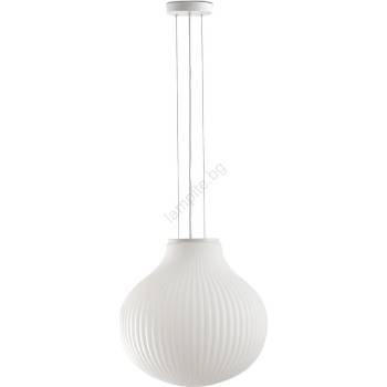 Image 1 of Faro Barcelona FARO 28301 - Пендел ISABELLE 1xE27/15W/230V Ø 40 см бял (FA28301)