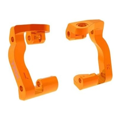 Traxxas алуминиева носеща стойка оранжева (чифт)