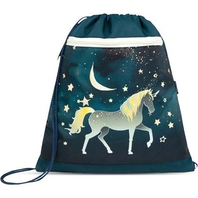 Belmil Спортна чанта, BELMIL „Sparkling Unicorn, синя, еднорог 336-91/333 (336-91/333)