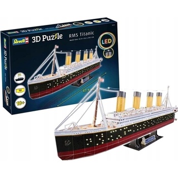 Revell 3D Puzzle RMS Titanic LED 266 ks