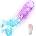 SuperLove LED Vibrating Dildo with Balls & Remote Medium